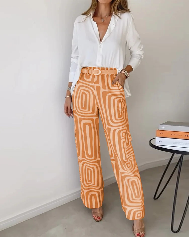 Olivia Stilvolles Zweiteiliges Set für Damen