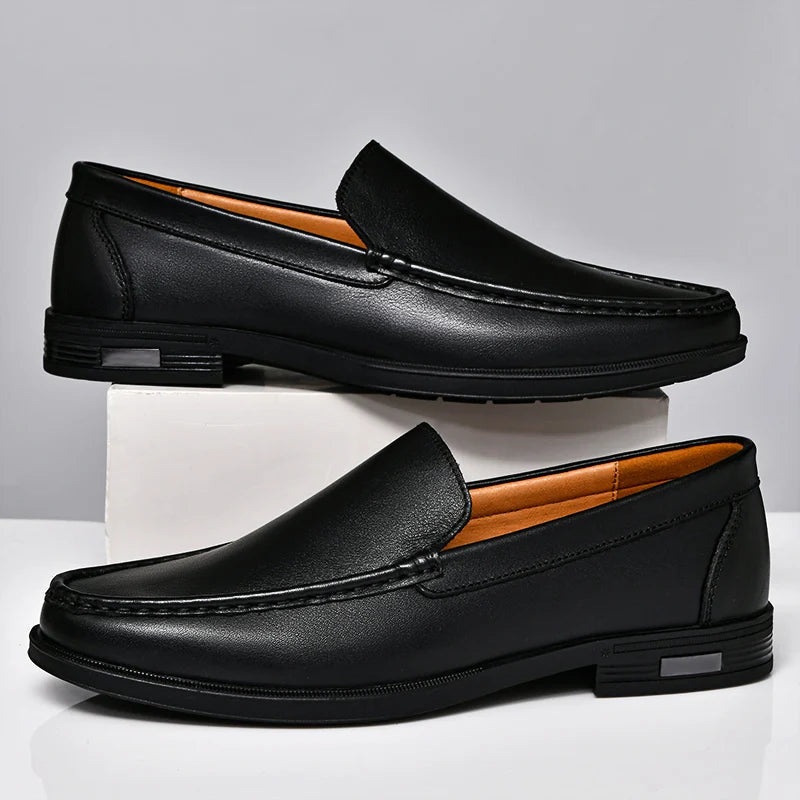 Emerson elegante echte leder-loafers