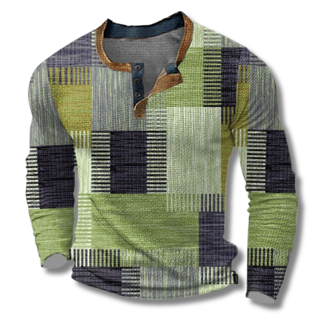 Thijs Stylischer Bequemer Strickpullover