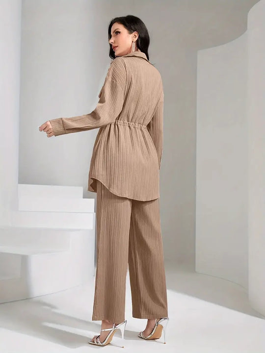 Hildegard Elegantes Hosenanzug Set für Damen
