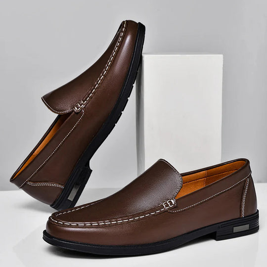 Emerson elegante echte leder-loafers