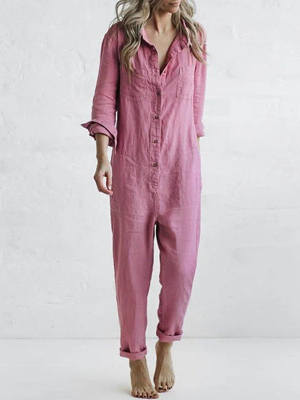 Sydney Langärmeliger Jumpsuit