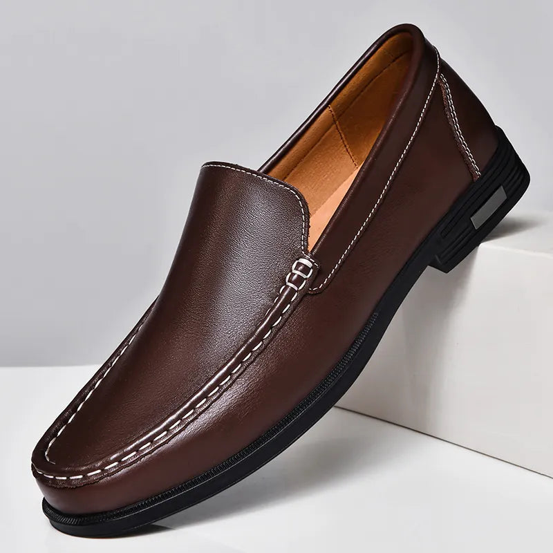 Emerson elegante echte leder-loafers