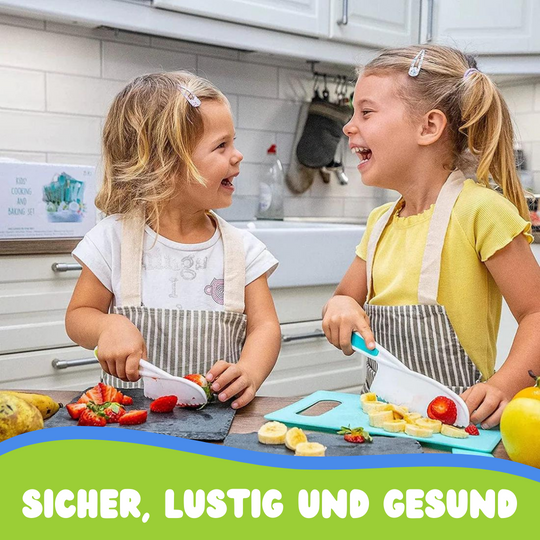 MiniChef Kinderkochset inkl. 2x GRATIS Kinder Schneidebretter