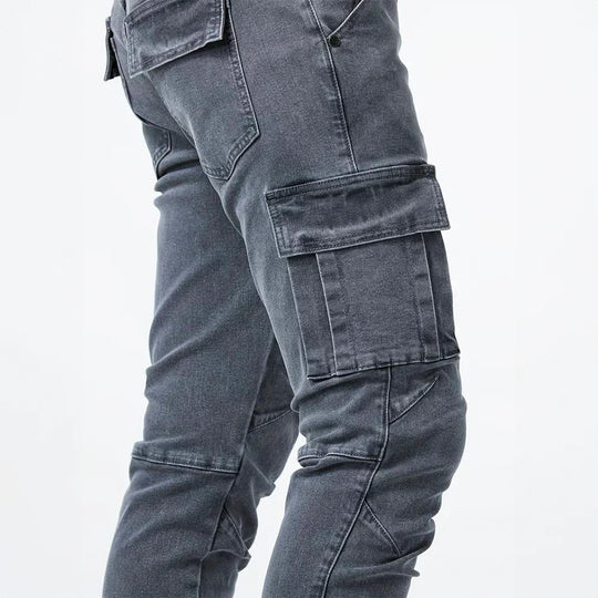 Xavier Stretch-Cargo-Jeans