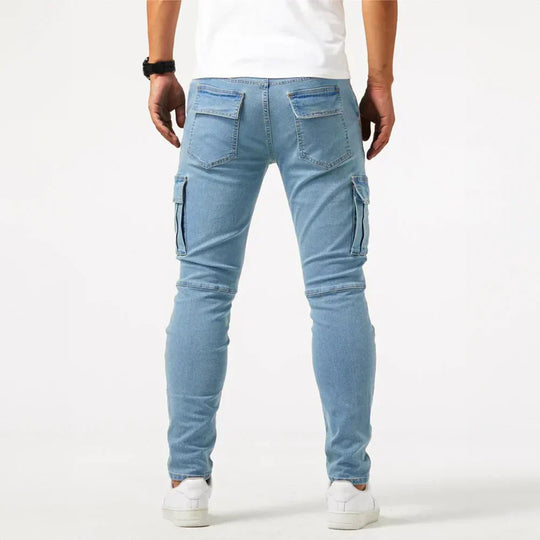 Xavier Stretch-Cargo-Jeans