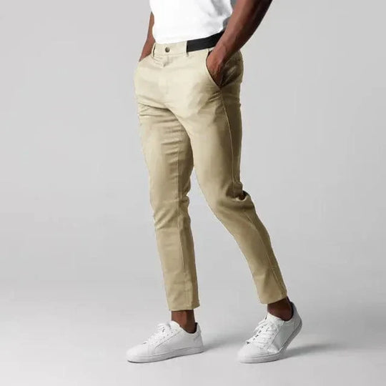 Salvio - Herren Stretch-Chinos