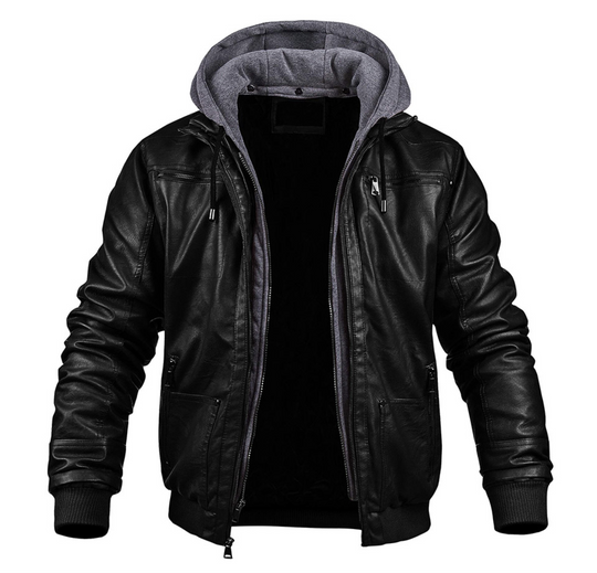 Benjamin Premium Leder-Winterjacke