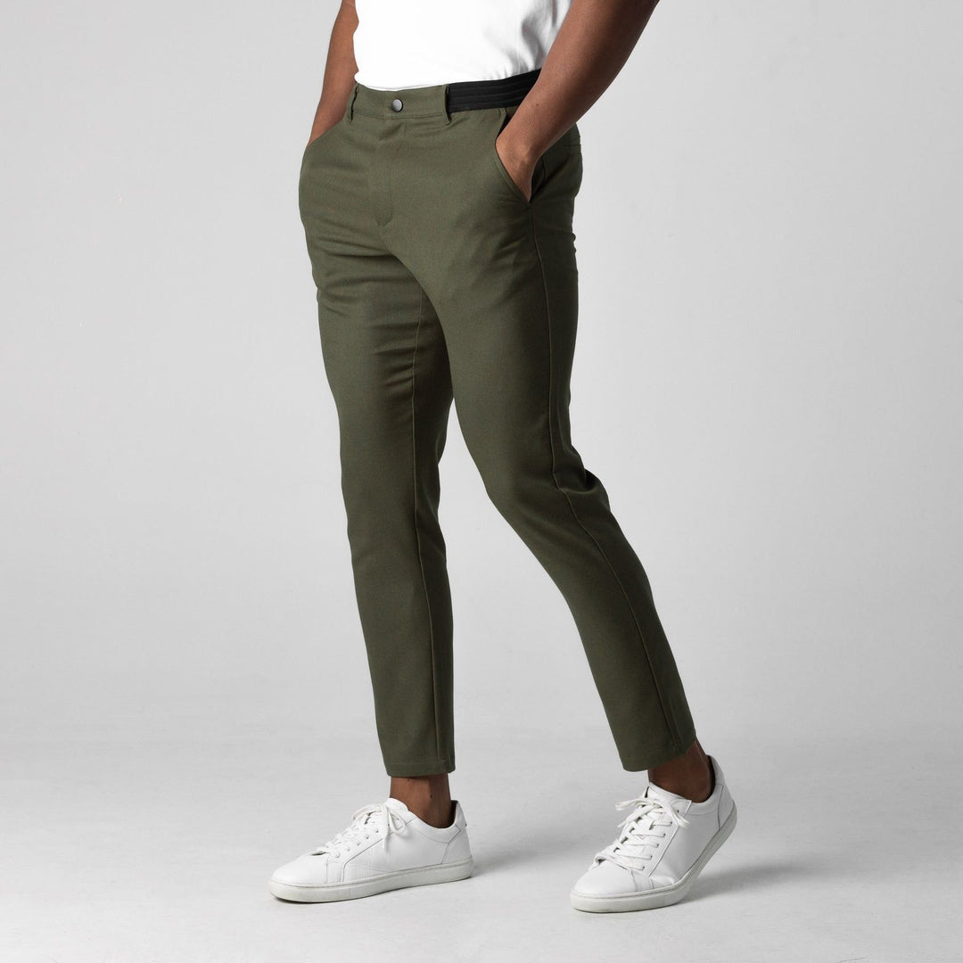 Salvio - Herren Stretch-Chinos