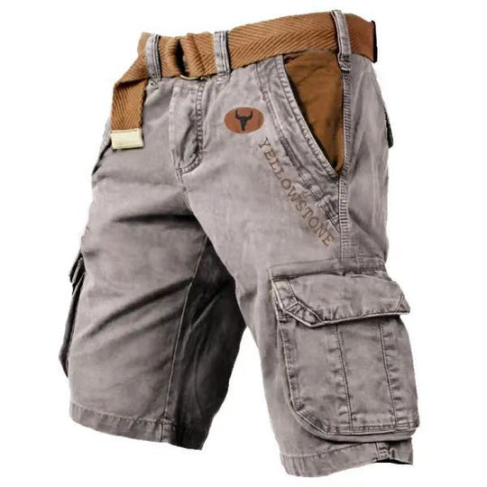 Yellow Stone - Herren Shorts mit Taschen