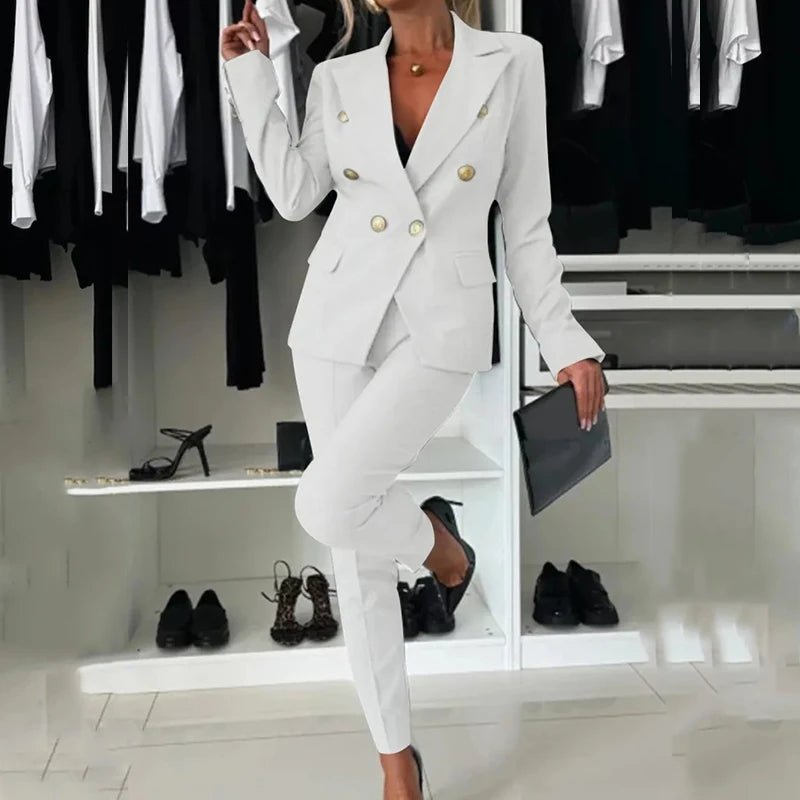 Ramona Elegantes Zweiteiliges Business Set für Damen