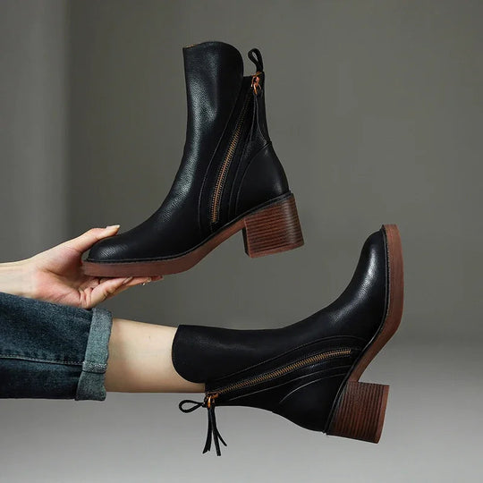 Grazia Lederstiefeletten