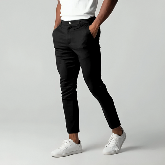 Salvio - Herren Stretch-Chinos