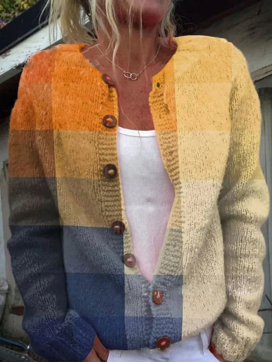 Daisy Schicker Geblümter Cardigan für Damen