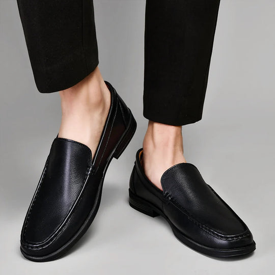 Emerson elegante echte leder-loafers