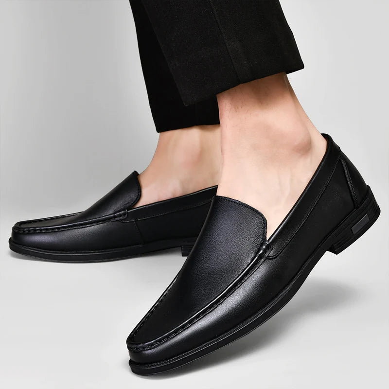 Emerson elegante echte leder-loafers