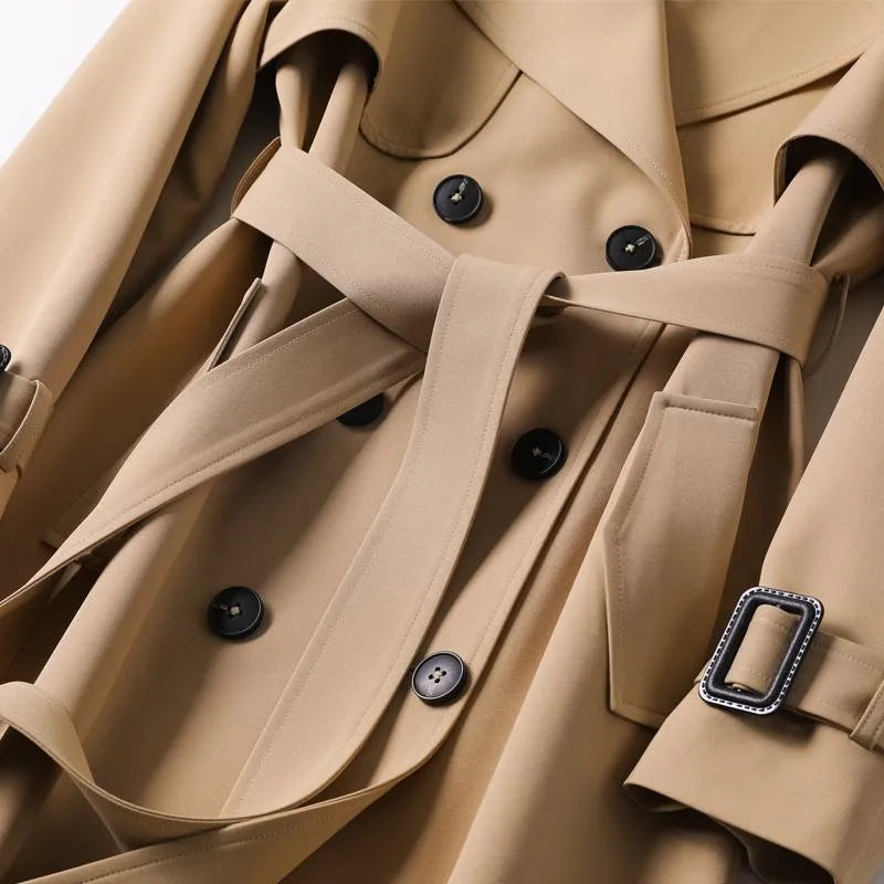 Amber Klassischer Trenchcoat