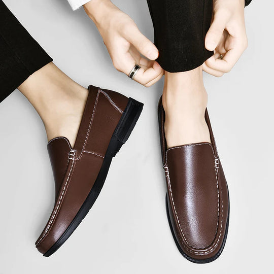 Emerson elegante echte leder-loafers